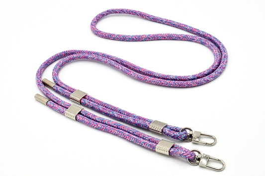 Handykette - Karabinerkordel Purple Mix