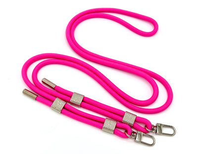 Handykette - Karabinerkordel Neon Pink