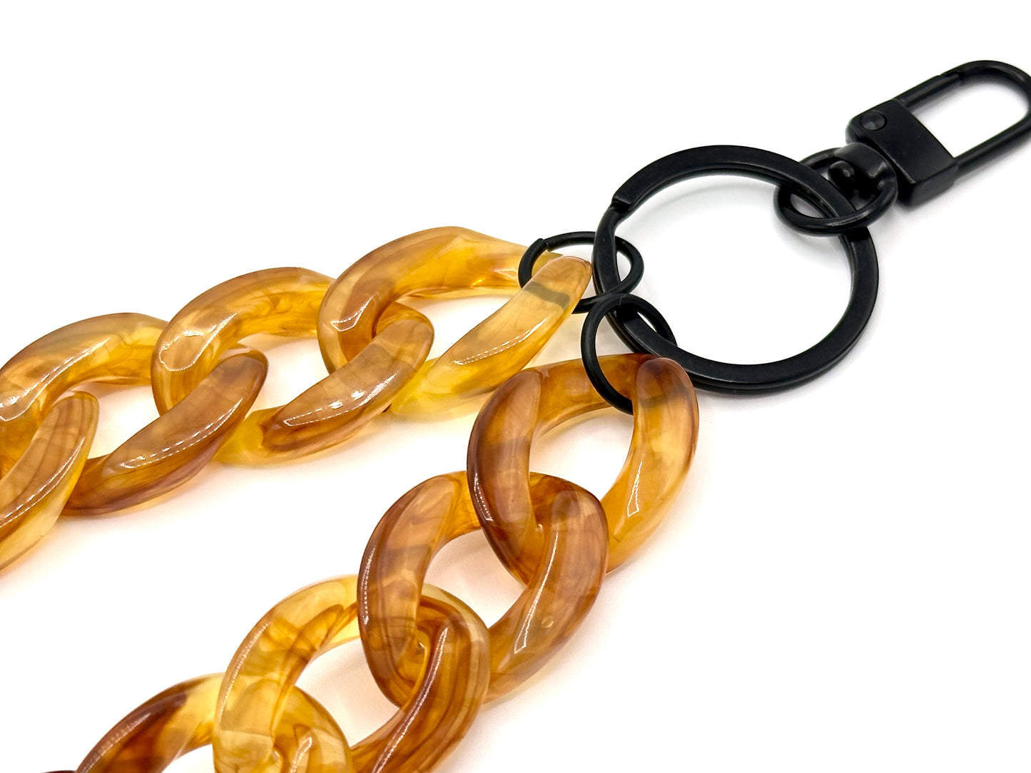 Schlüsselanhänger mit Karabiner Bernstein