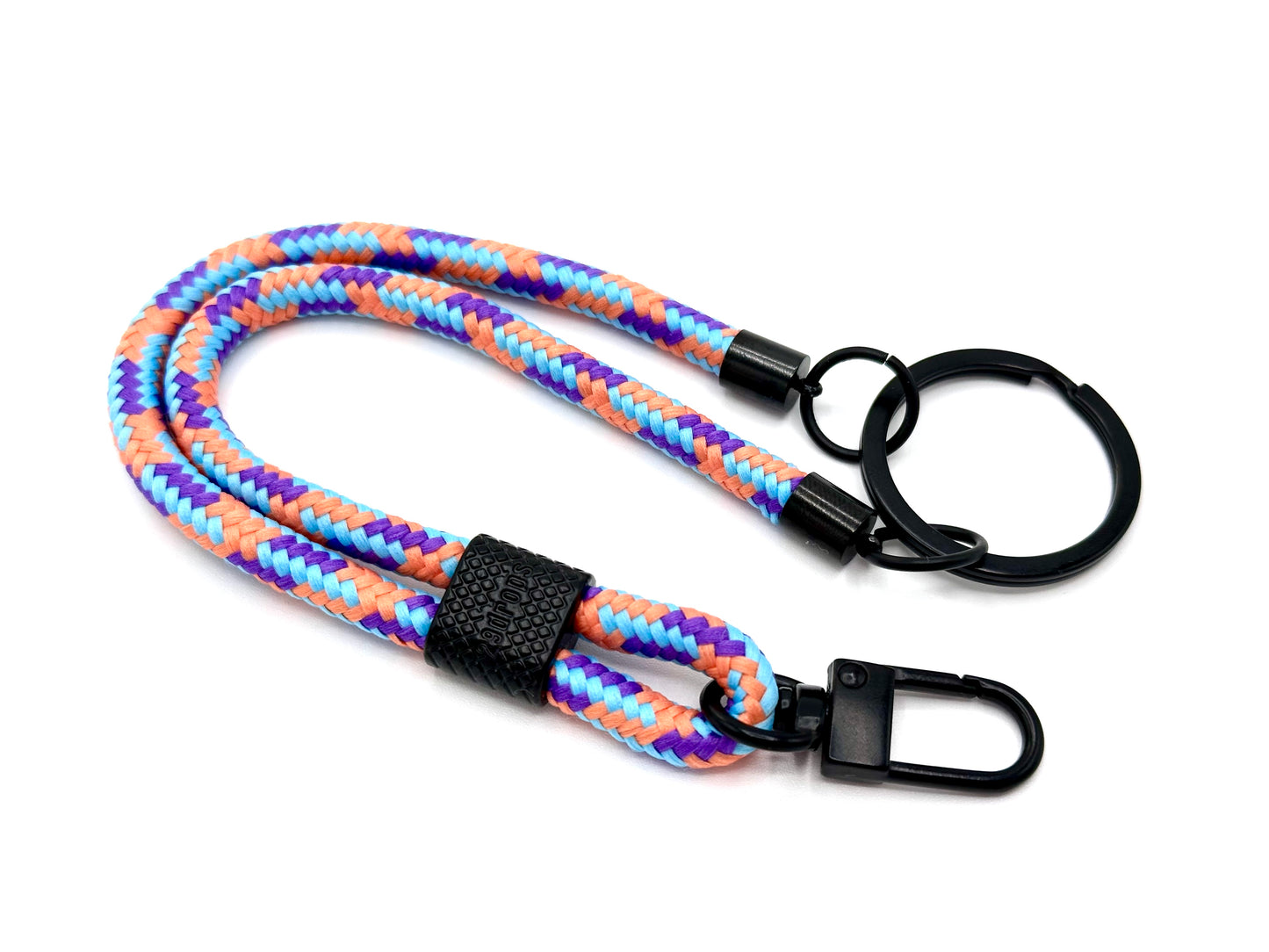 Schlüsselanhänger mit Karabiner Coral Mix