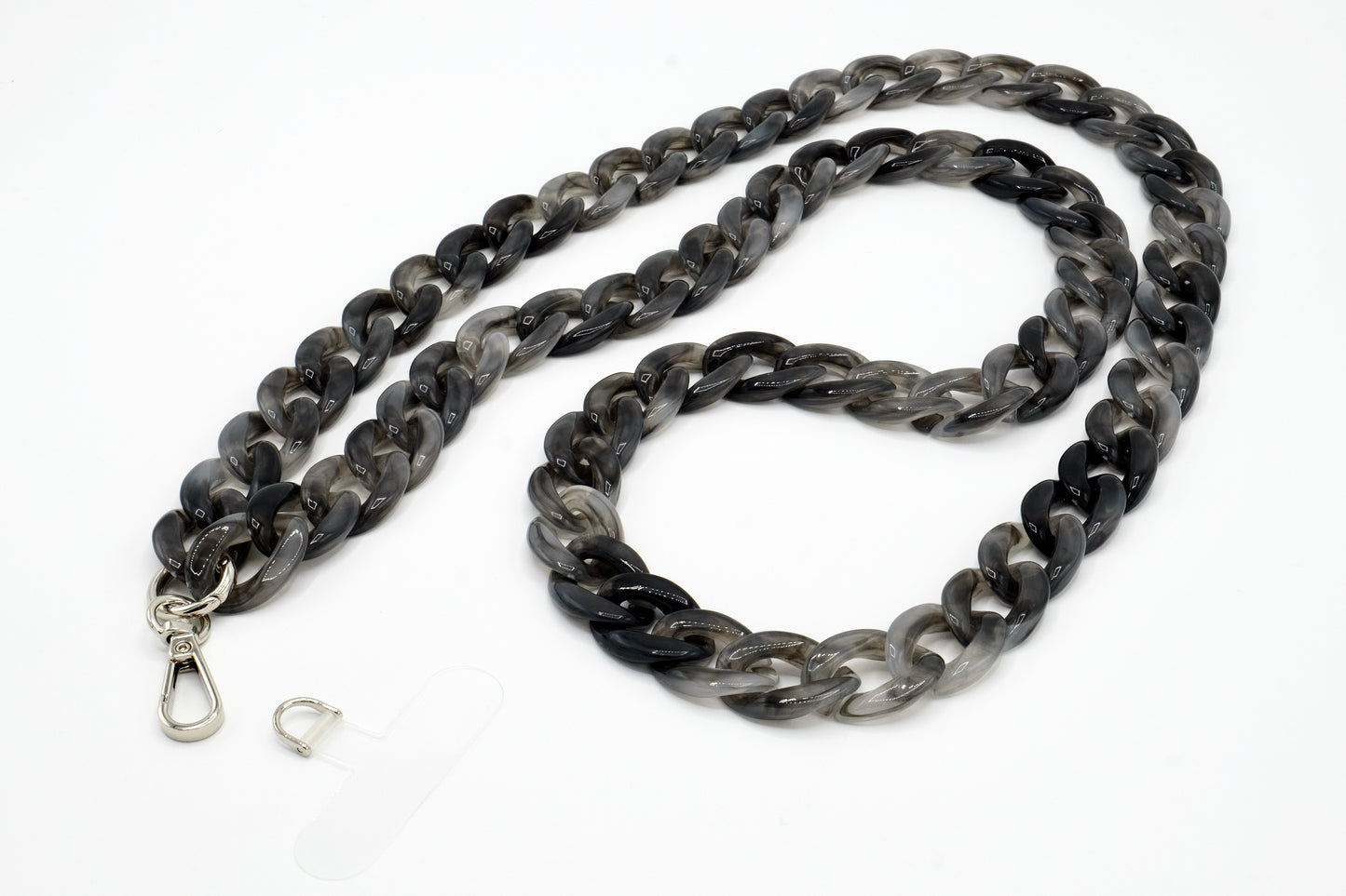 Universal Handykette | Kette mit Karabiner Anthrazit