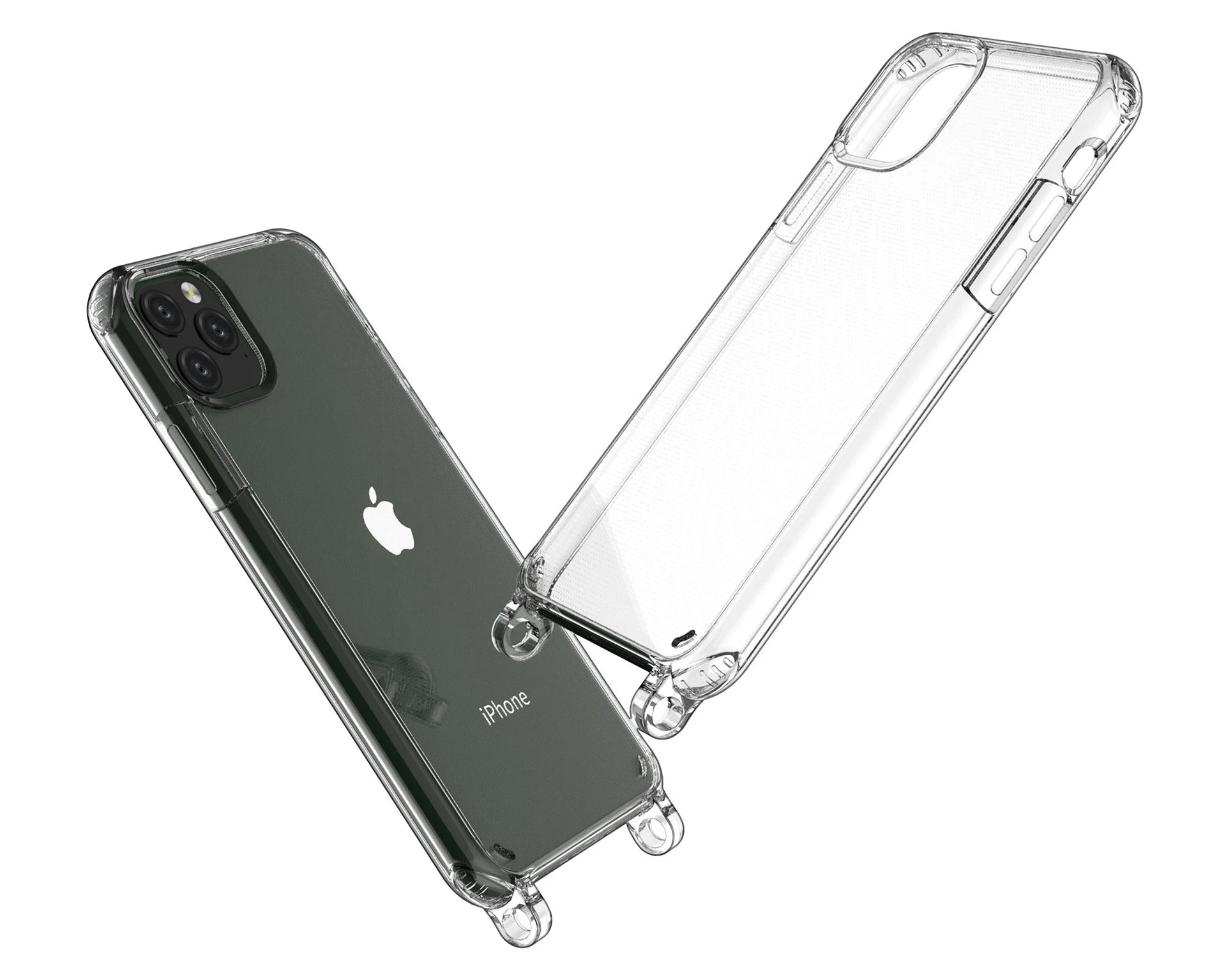 Handyhülle mit Ösen TRANSPARENT