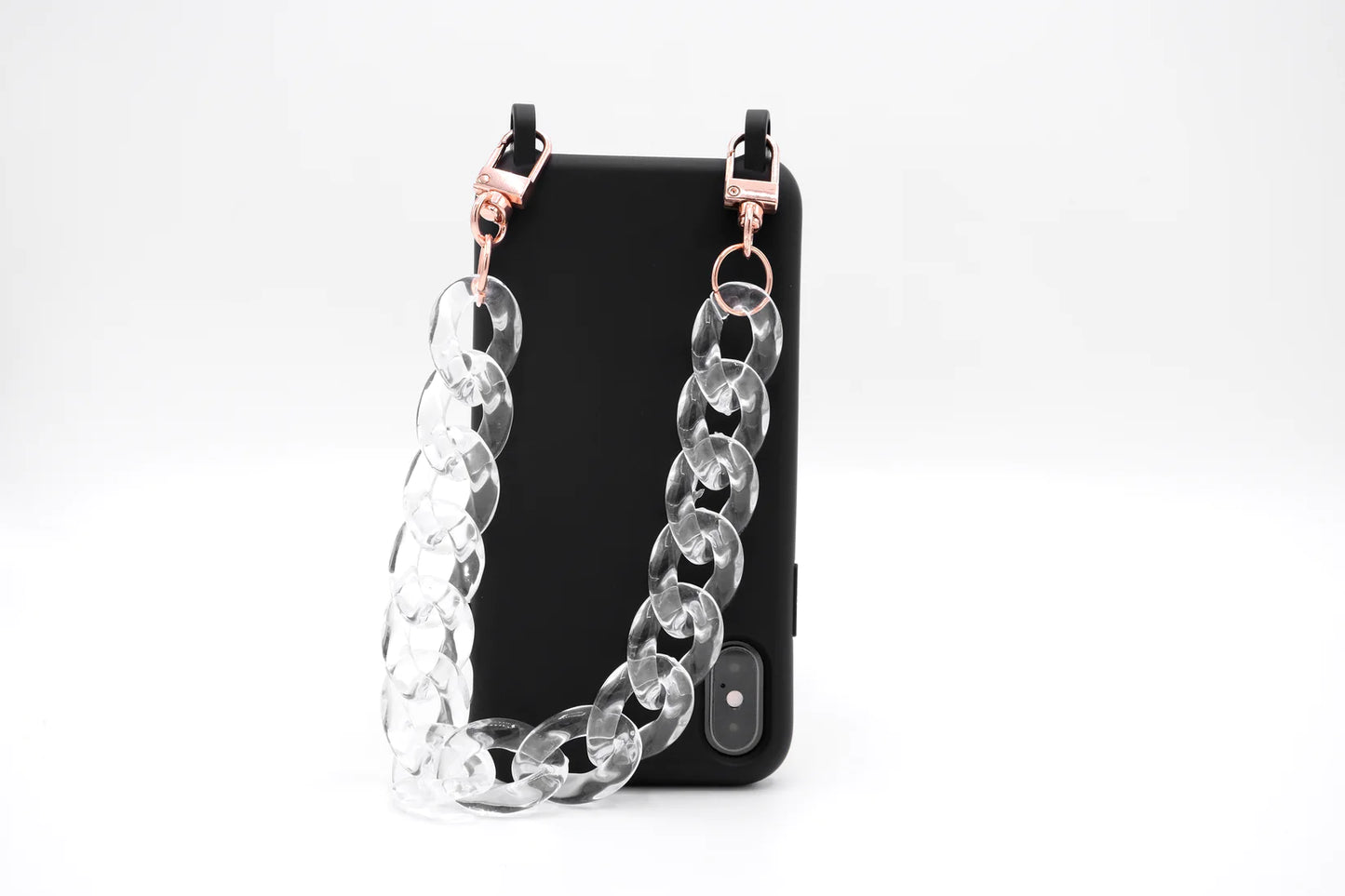 Kurze Handykette - Clear
