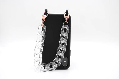 Kurze Handykette - Clear