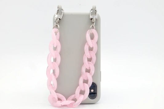 Kurze Handykette - Rosa