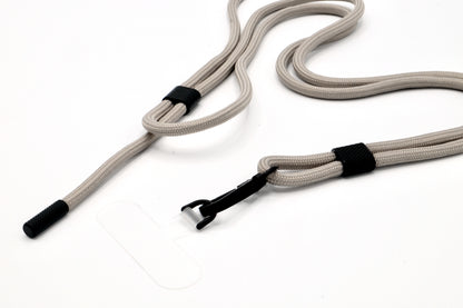 Universal Handykette Kordel mit Karabiner Schlamm